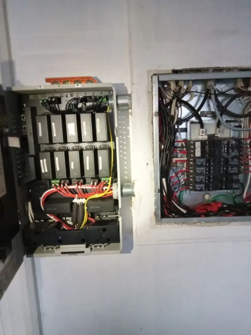 Electrical panel upgrade completed for Carbon Monoxide Detector Installation in Weldon Spring
